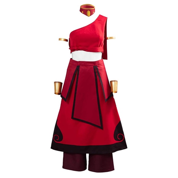 NWT Katara Fire Nation Women’s Halloween Costume/ Cosplay - Picture 1 of 3